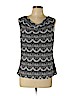 Tahari Black Sleeveless Top Size L (petite) - photo 1