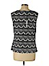 Tahari Black Sleeveless Top Size L (petite) - photo 2