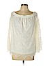 Apt. 9 100% Nylon Ivory 3/4 Sleeve Blouse Size XL - photo 1