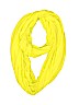 Unbranded Solid Yellow Scarf One size - photo 1