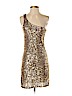 Alice + Olivia Gold Cocktail Dress Size XS - photo 1
