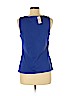 Ann Taylor Factory Blue Sleeveless Blouse Size M (petite) - photo 2