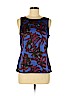 Ann Taylor Factory Blue Sleeveless Blouse Size M (petite) - photo 1