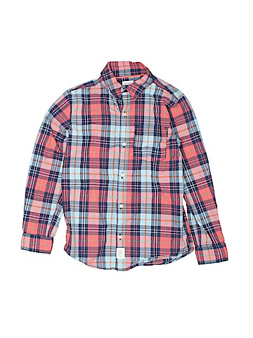 Carter's Long Sleeve Button-Down Shirt (view 1)