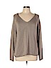H&M 100% Acrylic Tan Pullover Sweater Size L - photo 1