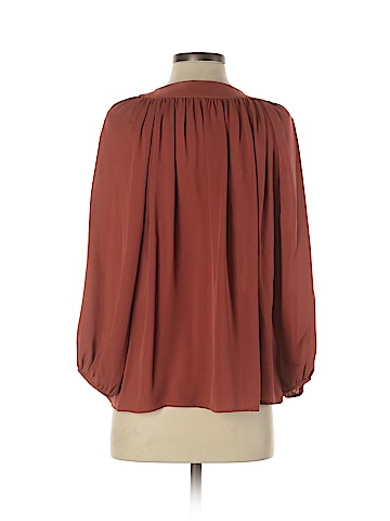 Joie Long Sleeve Silk Top (view 2)