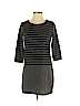 Ann Taylor LOFT Gray Casual Dress Size S (petite) - photo 1