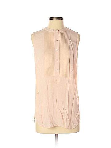 Vince. Sleeveless Button-Down Shirt (view 1)