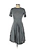 Ann Taylor LOFT Gray Casual Dress Size 0 (petite) - photo 1