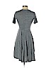 Ann Taylor LOFT Gray Casual Dress Size 0 (petite) - photo 2