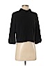 Forever 21 100% Polyester Black 3/4 Sleeve Blouse Size S - photo 1