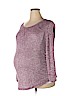 Liz Lange Maternity for Target Purple Sweatshirt Size XXL - photo 1