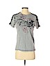 IXOS 100% Cotton Gray Short Sleeve Top Size S - photo 1