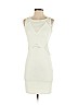Aqua White Casual Dress Size S - photo 1