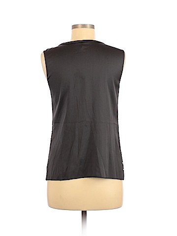 Elie Tahari Sleeveless Silk Top (view 2)