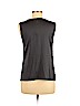 Elie Tahari Gray Sleeveless Silk Top Size M - photo 2