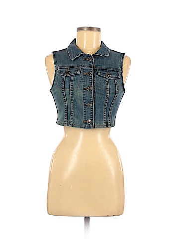 Love Culture Denim Vest (view 1)