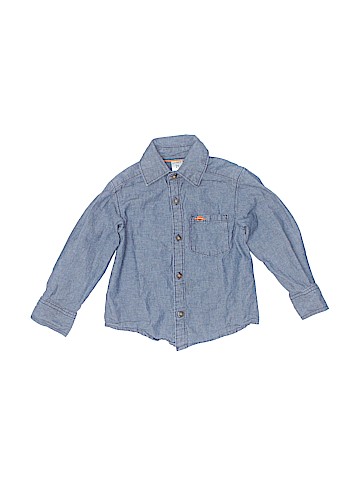 Carter's Long Sleeve Button-Down Shirt (view 1)