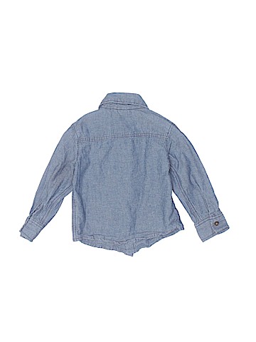 Carter's Long Sleeve Button-Down Shirt (view 2)