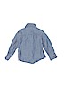 Carter's 100% Cotton Solid Blue Long Sleeve Button-Down Shirt Size 2T - photo 2
