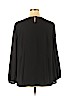 Creation L 100% Polyester Black Long Sleeve Blouse Size 14 - photo 2