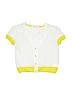 Season Wind Color Block White Cardigan Size 90 cm / US 12-24 MO - photo 1