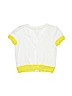 Season Wind Color Block White Cardigan Size 90 cm / US 12-24 MO - photo 2