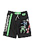 Disney 100% Polyester Black Board Shorts Size 4 - 5 - photo 1