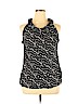 Assorted Brands 100% Polyester Black Sleeveless Blouse Size XL - photo 1