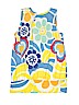 The Children's Place 100% Cotton Print Blue Sleeveless Top Size L (kids) - photo 2