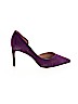 Essex Lane 100% Leather Purple Heels Size 8 - photo 1