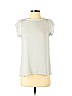 Ann Taylor LOFT 100% Polyester Gray Sleeveless Blouse Size S (petite) - photo 1