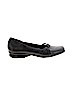 Bare Traps 100% Leather Black Flats Size 9 - photo 1