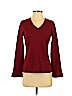 Ann Taylor 100% Cashmere Red Cashmere Pullover Sweater Size S (petite) - photo 1
