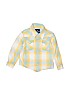 Lucky Brand 100% Cotton Yellow Long Sleeve Button-Down Shirt Size 3 - photo 1