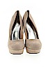 Bamboo Tan Heels Size 9 - photo 2