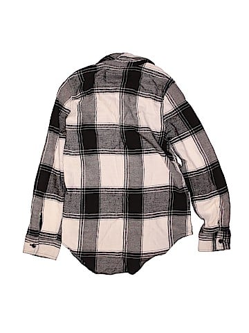 Justice Jeans Long Sleeve Button-Down Shirt (view 2)