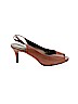 Trotters Brown Heels Size 10 - photo 1
