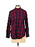 Madewell 100% Cotton Red Long Sleeve Button-Down Shirt Size S - photo 1