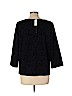 Talbots Black 3/4 Sleeve Top Size L (petite) - photo 2