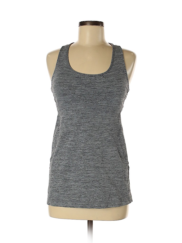 Lululemon Athletica Gray Tank Top Size 8 - photo 1