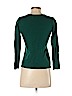 Ellen Tracy 100% Merino Extra Fine Wool Green Wool Pullover Sweater Size S - photo 2