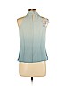 Talbots 100% Silk Blue Sleeveless Silk Top Size 10 (petite) - photo 2