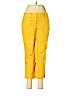 Ann Taylor LOFT Yellow Khakis Size 8 (petite) - photo 1