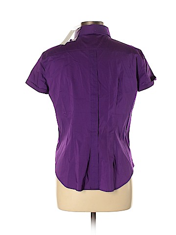 New York & Company Short Sleeve Button-Down Shirt (view 2)