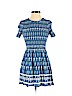 Forever 21 100% Rayon Blue Casual Dress Size S - photo 1