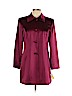 Talbots 100% Silk Burgundy Jacket Size 10 (petite) - photo 1