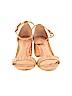 Schutz 100% Leather Tan Heels Size 6 - photo 2