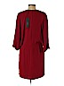 Halston Heritage 100% Polyester Red Casual Dress Size 10 - photo 2