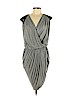 Robert Rodriguez 100% Viscose Gray Casual Dress Size 6 - photo 1